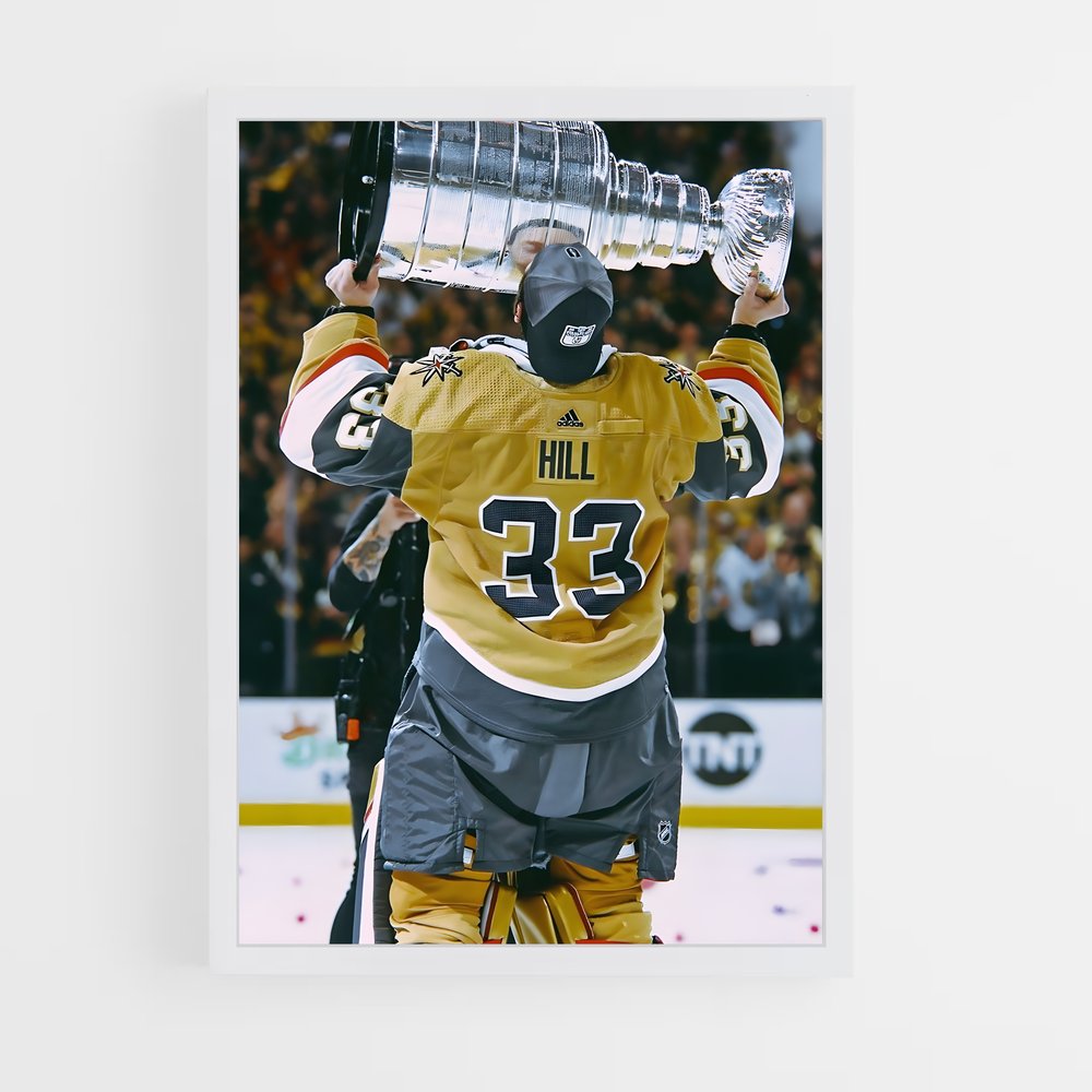Poster La Coupe Victorieuse – affiche Hockey sur glace (vue 3)
